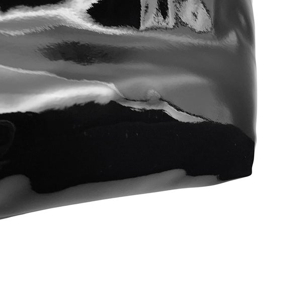 サンローランパリ トートバッグ ロゴ マキシ パテントレザー 777487 SAINT LAURENT PARIS 黒