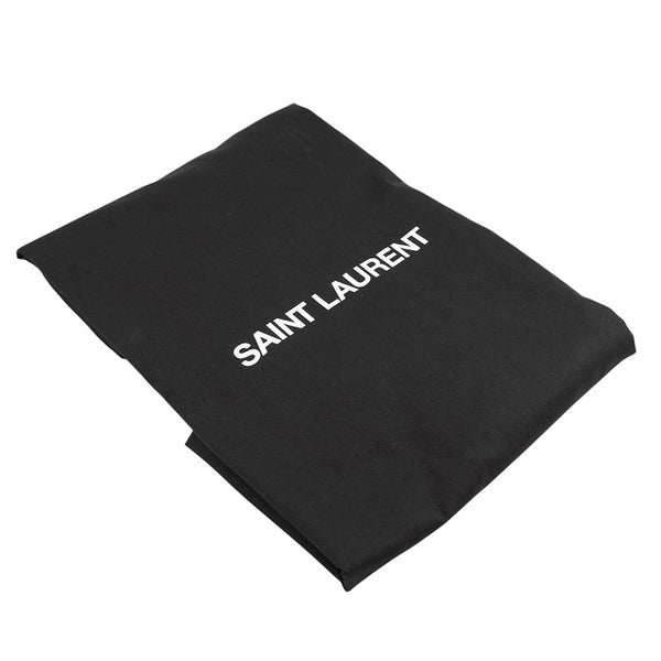 サンローランパリ トートバッグ ロゴ マキシ パテントレザー 777487 SAINT LAURENT PARIS 黒
