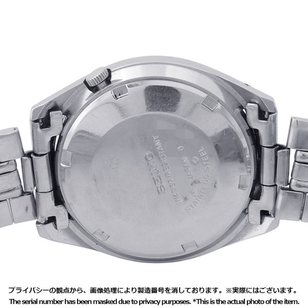 セイコー 5アクタス 6106-7740 SEIKO 腕時計 シルバー文字盤 ヴィンテージ