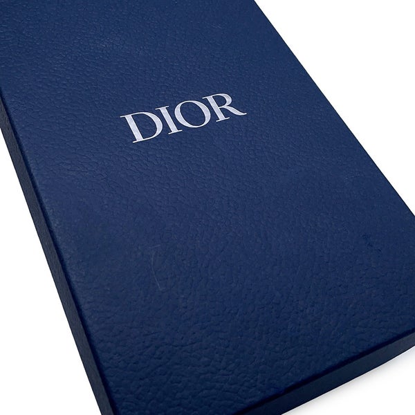 クリスチャン・ディオール ショルダーバッグ オブリーク サドル バーティカルポーチ Christian Dior 黒 トロッター