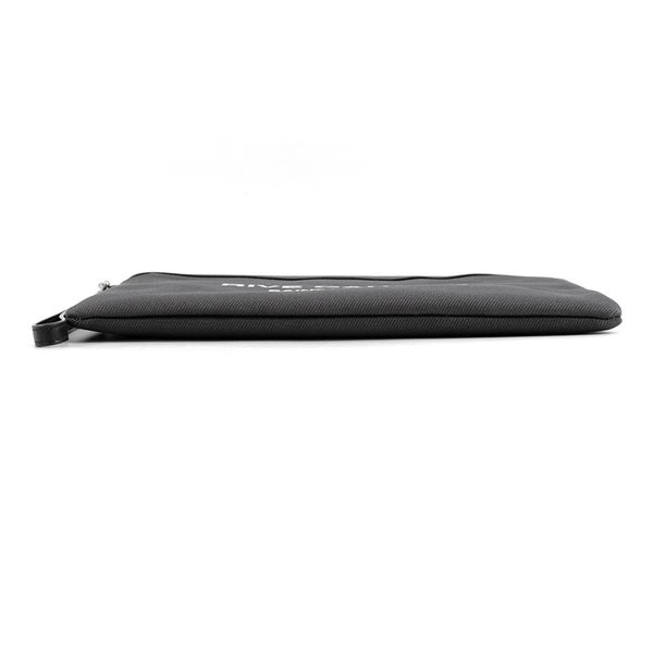 サンローランパリ クラッチバッグ リヴ ゴーシュ キャンバス/レザー 581369 SAINT LAURENT PARIS 黒