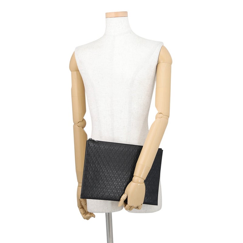 サンローランパリ クラッチバッグ ル・モノグラム レザー 647154 SAINT LAURENT PARIS タブレットケース 黒