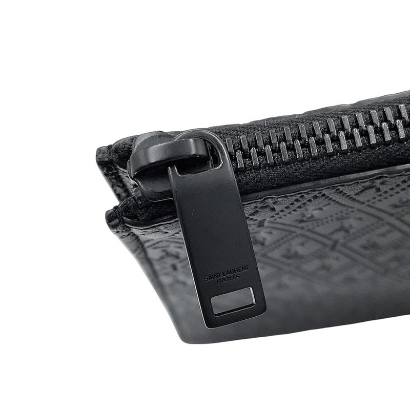 サンローランパリ クラッチバッグ ル・モノグラム レザー 647154 SAINT LAURENT PARIS タブレットケース 黒