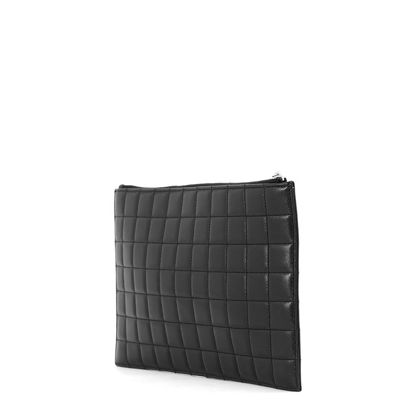 サンローランパリ クラッチバッグ キルティング レザー 760708 SAINT LAURENT PARIS 黒