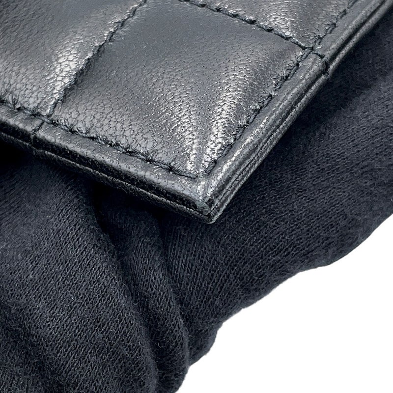 サンローランパリ クラッチバッグ キルティング レザー 760708 SAINT LAURENT PARIS 黒