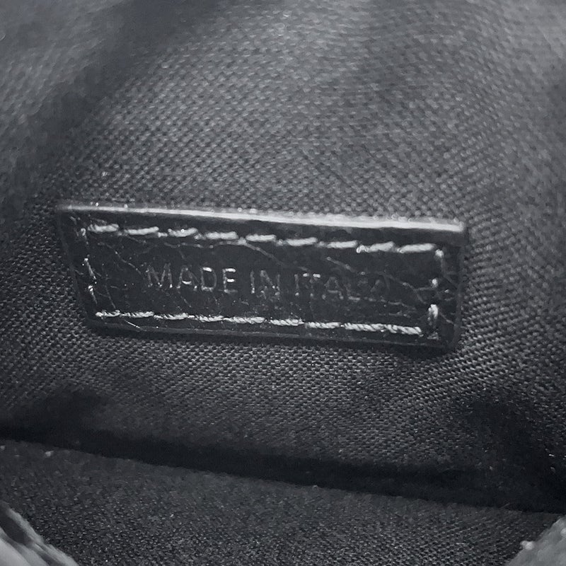 バレンシアガ コインケース ルカゴール グラフィティ Le Cagole 776769 BALENCIAGA 小銭入れ 黒 白