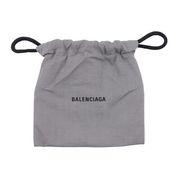 バレンシアガ コインケース ルカゴール グラフィティ Le Cagole 776769 BALENCIAGA 小銭入れ 黒 白