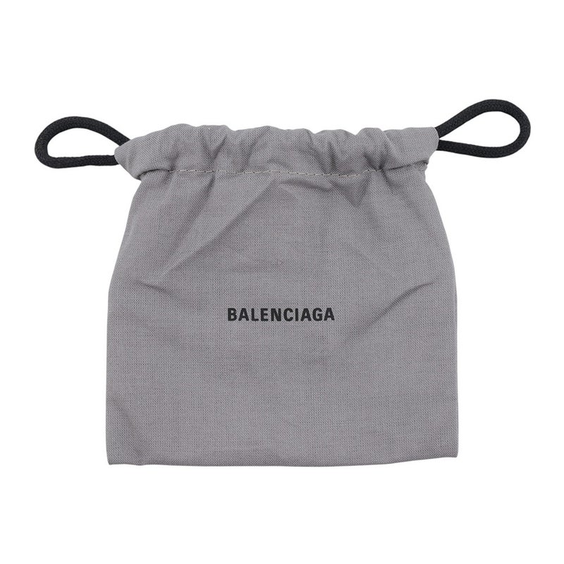 バレンシアガ コインケース ルカゴール グラフィティ Le Cagole 776769 BALENCIAGA 小銭入れ 黒 白