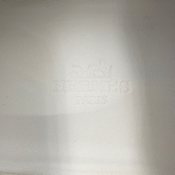 エルメス スニーカー バウンシング レザー/スエード レディースサイズ38 HERMES 靴 白 黒