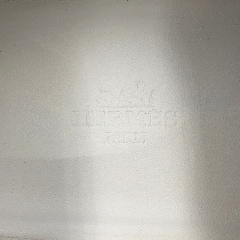 エルメス スニーカー バウンシング レザー/スエード レディースサイズ38 HERMES 靴 白 黒