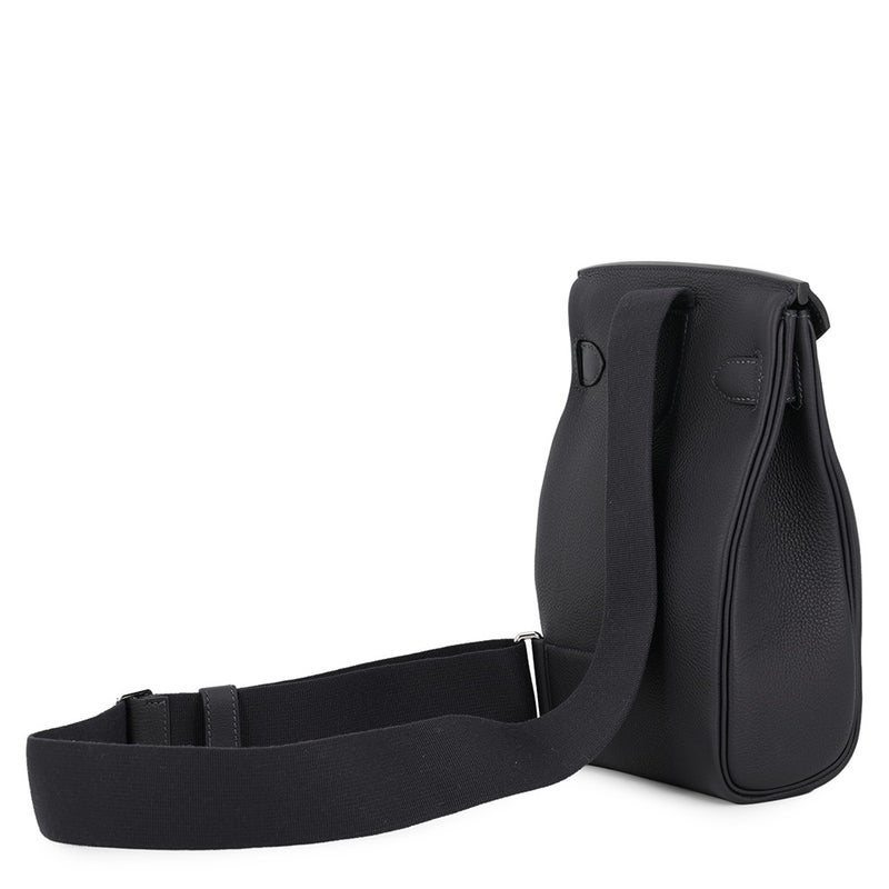 エルメス ボディバッグ ケリー アッカドPM キャバン/シルバー金具 トゴ B刻印 HERMES メンズ