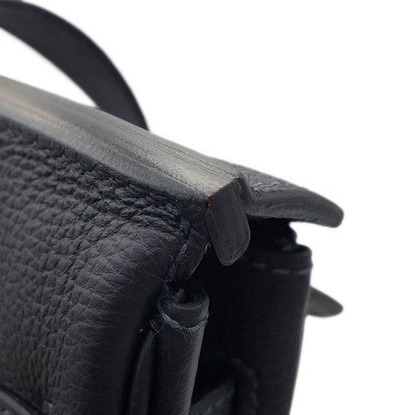 エルメス ボディバッグ ケリー アッカドPM キャバン/シルバー金具 トゴ B刻印 HERMES メンズ