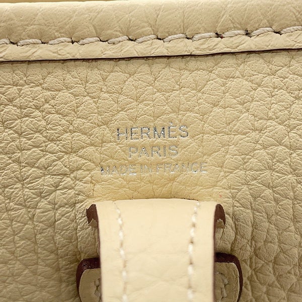 エルメス ショルダーバッグ エブリンTPM 85cm アマゾン ヴァニーユ/シルバー金具 トリヨンクレマンス G刻印 HERMES