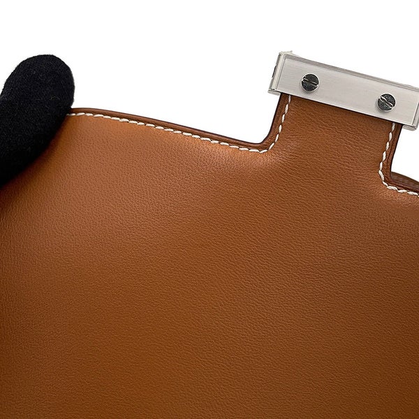 エルメス ショルダーバッグ ミニ コンスタンス3 ミロワール ゴールド/シルバー金具 エプソン W刻印 HERMES Constance