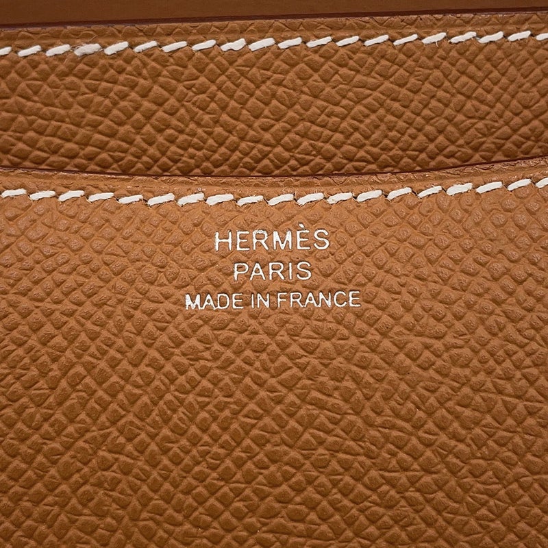 エルメス ショルダーバッグ ミニ コンスタンス3 ミロワール ゴールド/シルバー金具 エプソン W刻印 HERMES Constance
