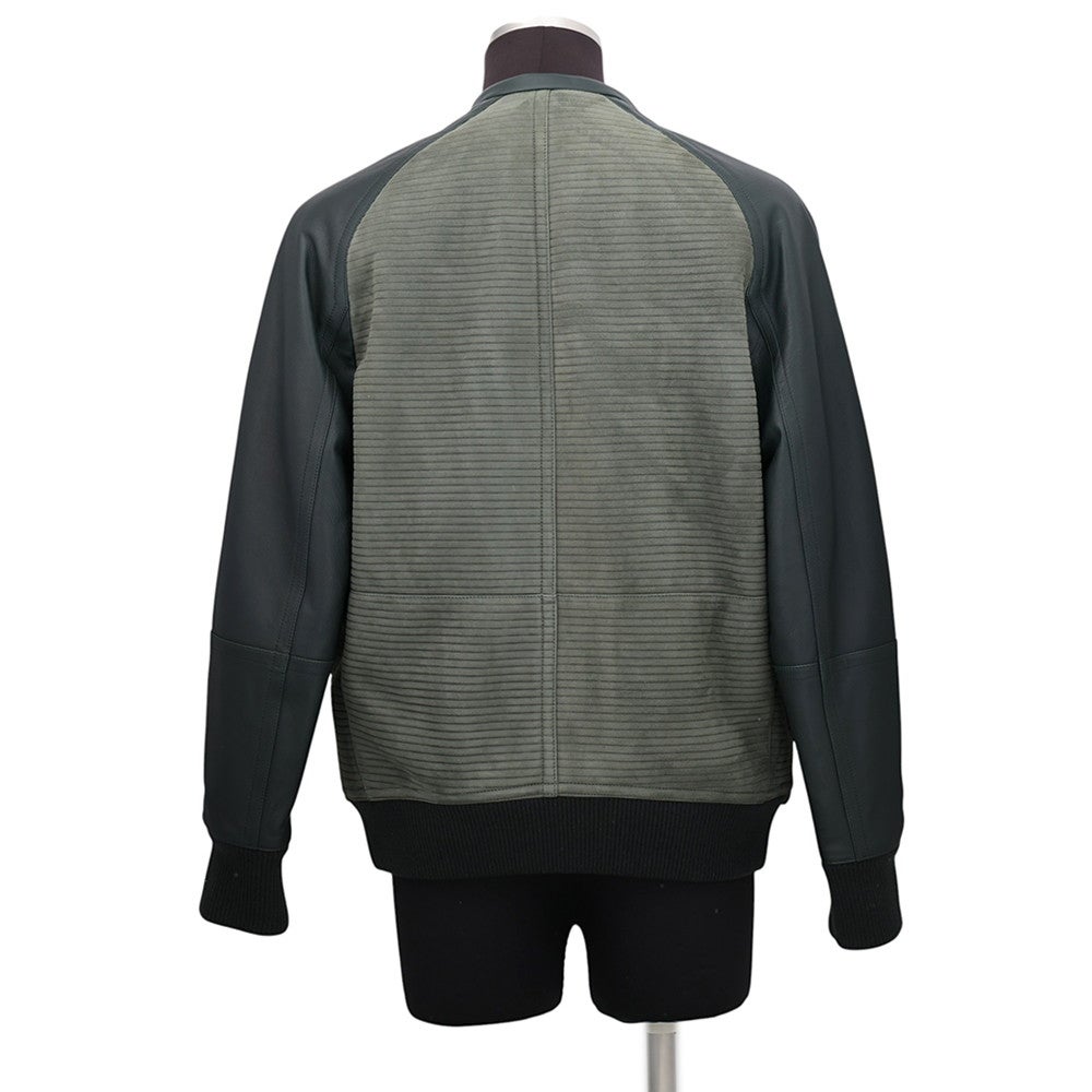 エルメス ジャケット ジップアップ ムートン メンズサイズ48 HERMES