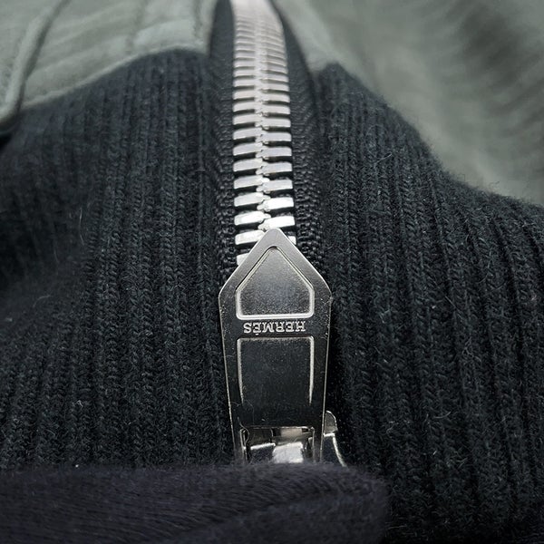エルメス ジャケット ジップアップ ムートン メンズサイズ48 HERMES アウター メンズ