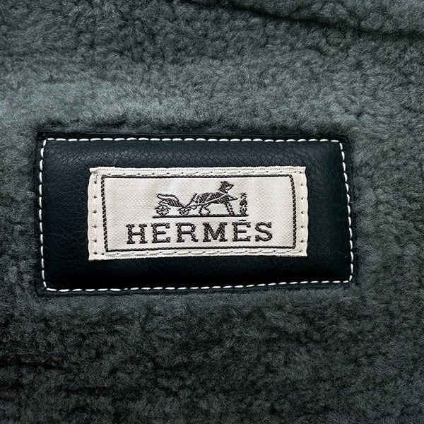 エルメス ジャケット ジップアップ ムートン メンズサイズ48 HERMES アウター メンズ