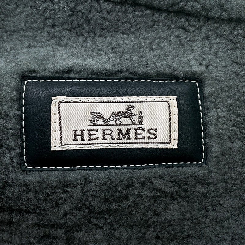 エルメス ジャケット ジップアップ ムートン メンズサイズ48 HERMES アウター メンズ