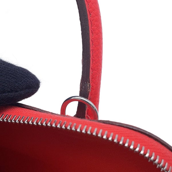 エルメス ボリード1923 ミニ ローズエクストリーム/シルバー金具 シェブルミゾル B刻印 HERMES ２wayショルダー