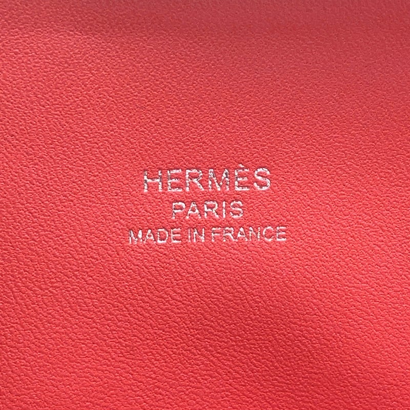 エルメス ボリード1923 ミニ ローズエクストリーム/シルバー金具 シェブルミゾル B刻印 HERMES ２wayショルダー
