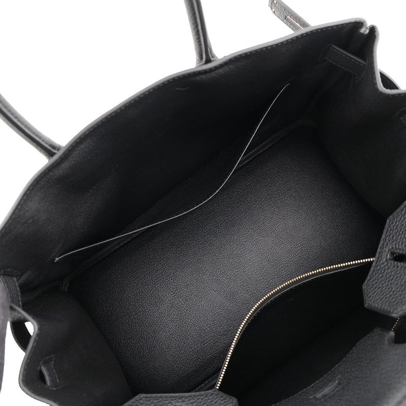 エルメス バーキン30 ブラック/ゴールド金具 トゴ G刻印 HERMES Birkin ハンドバッグ 黒