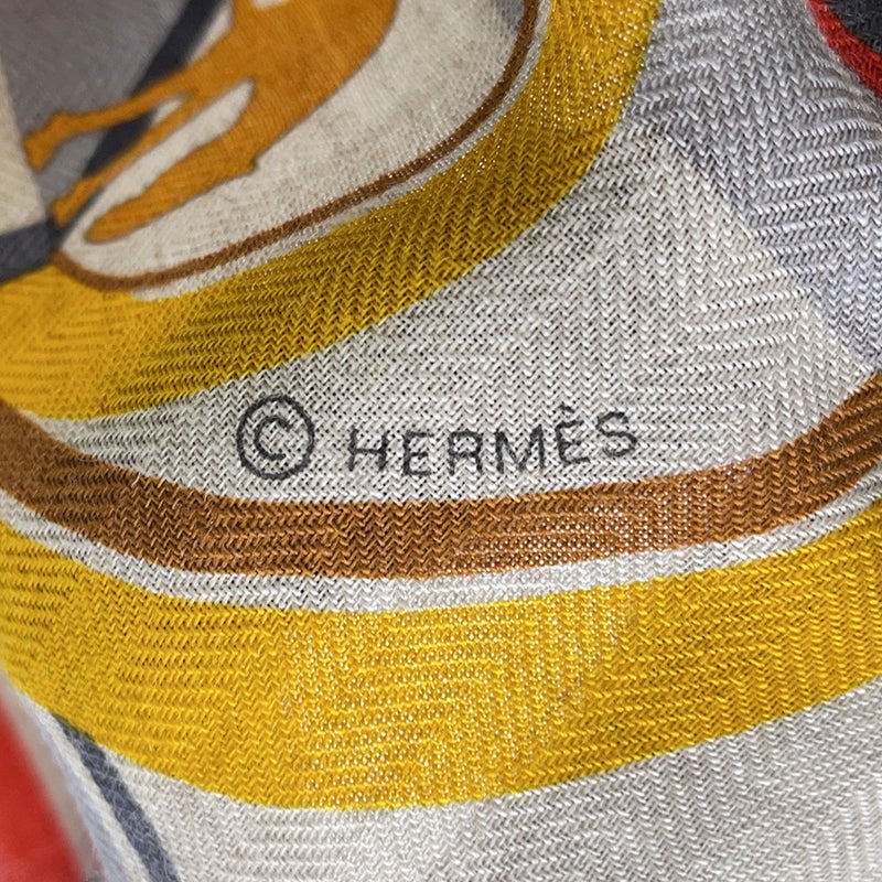 エルメス スカーフ カレ140 カレジェアン エルメス・ホースクラブ Horse Club HERMES 2023年春夏