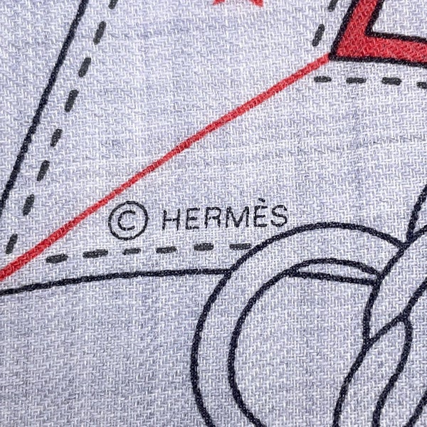 エルメス ストール カレ140 カレジェアン 朝の散歩 La Promenade du Matin HERMES カシミヤ シルク 2023春夏