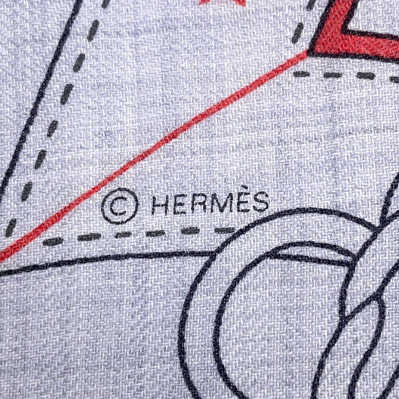 エルメス ストール カレ140 カレジェアン 朝の散歩 La Promenade du Matin HERMES カシミヤ シルク 2023春夏