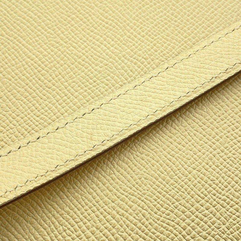 エルメス ハンドバッグ ケリー25 外縫い ジョーヌプッサン/ゴールド金具 エプソン T刻印 HERMES Kelly 2wayバッグ