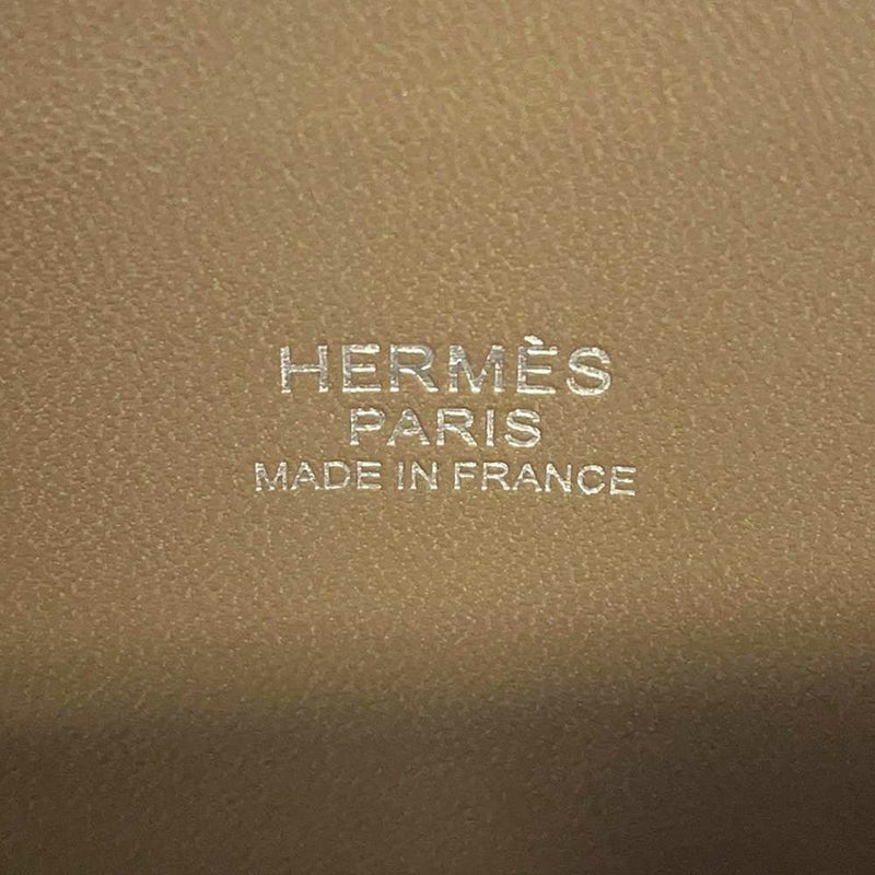 エルメス ハンドバッグ ボリード27 エトゥープ/シルバー金具 ヴォーエプソン D刻印 2wayショルダー