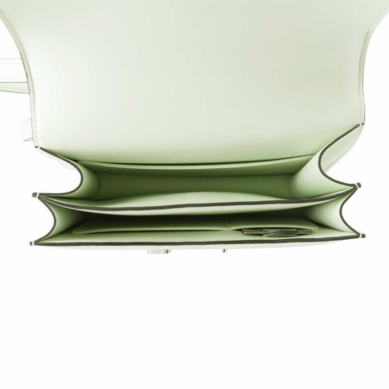 エルメス ミニ コンスタンス3 ミロワール ヴェールフィズ/シルバー金具 ヴォーエプソン U刻印