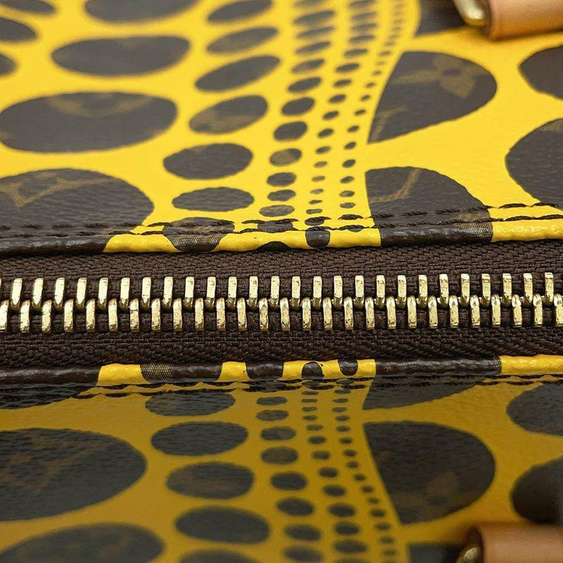 ルイヴィトン ショルダーバッグ モノグラム・パンプキンドット LV×YK パピヨン30 M40688 LOUIS VUITTON 草間彌生 コラボ