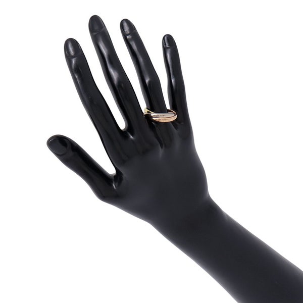 カルティエ リング トリニティ クラシックモデル K18YG/K18WG/K18PG リングサイズ58 B4234200 ジュエリー 指輪