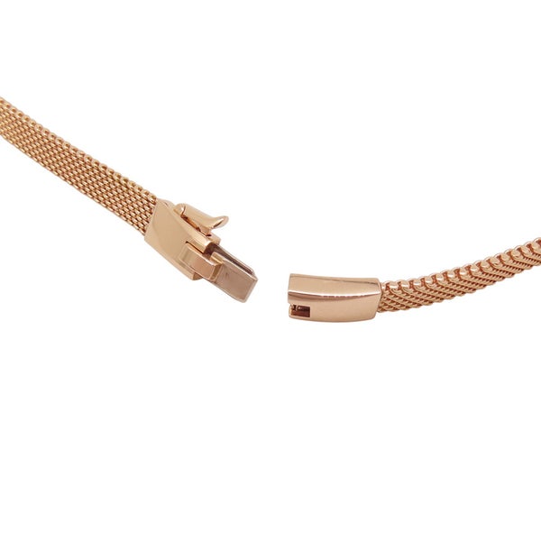 エルメス ネックレス ケリー・ガヴロッシュ ダイヤモンド 88P 計0.95ct K18PGピンクゴールド サイズST HERMES ジュエリー