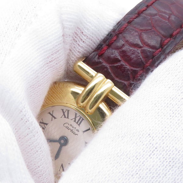 カルティエ マスト コリゼ ヴェルメイユ 150周年記念 限定1847本 W1010595 Cartier 腕時計 シルバー文字盤