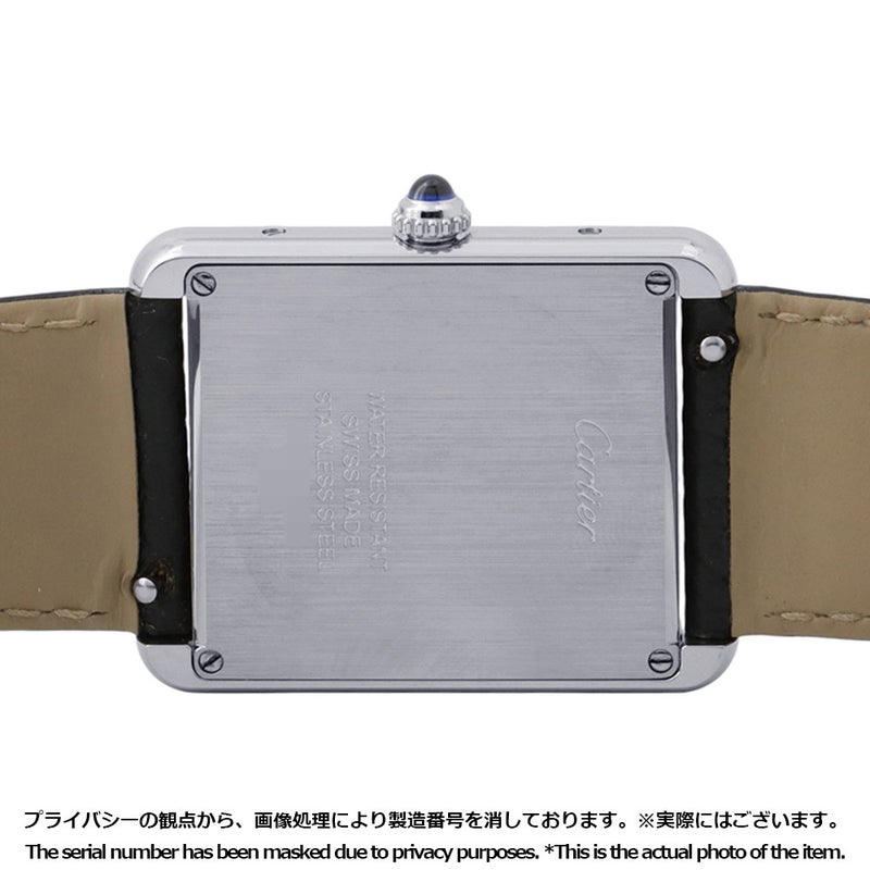 カルティエ タンクソロ LM WSTA0028 Cartier 腕時計 シルバー文字盤 クォーツ