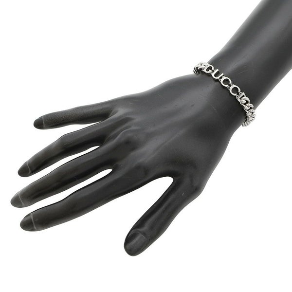 グッチ ブレスレット アイコン スクリプト チェーン サイズM 796655 GUCCI アクセサリー