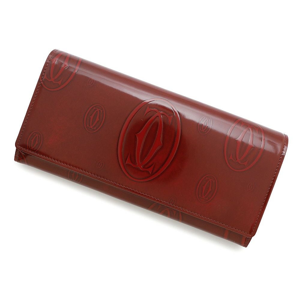 カルティエ 財布 ハッピーバースデー ロングウォレット パテント Cartier カルティエ 長財布 ハッピーバースデー ロングウォレット パテント