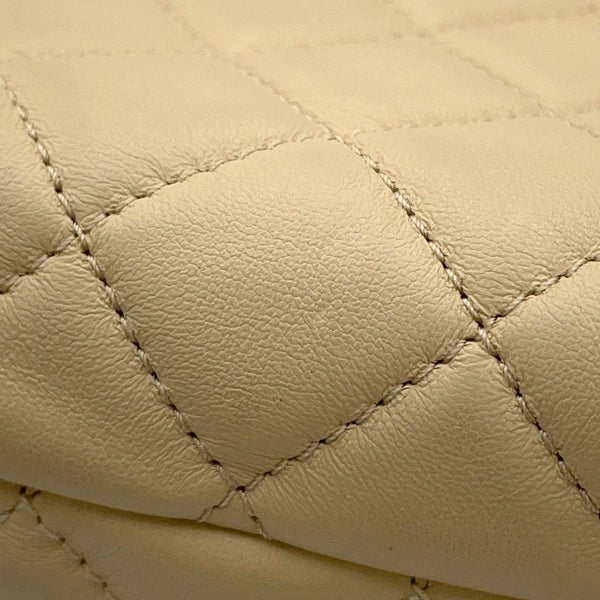 シャネル チェーンショルダーバッグ マトラッセ ココマーク ラムスキン CHANEL