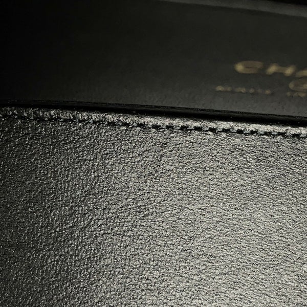 シャネル チェーンショルダーバッグ マトラッセ ココマーク ヴァニティケース ラムスキン AP2199 CHANEL 黒 バニティ
