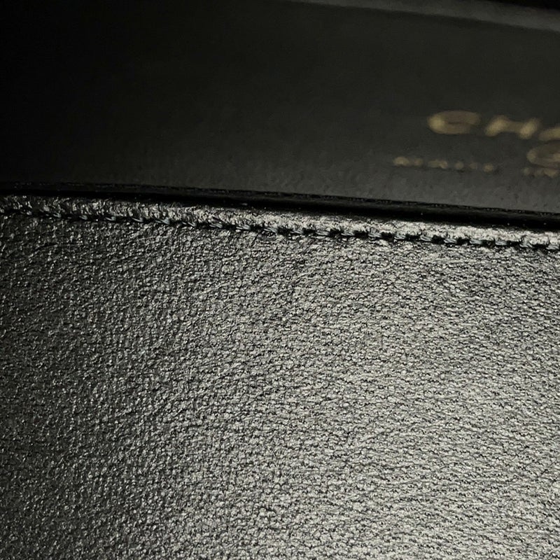 シャネル チェーンショルダーバッグ マトラッセ ココマーク ヴァニティケース ラムスキン AP2199 CHANEL 黒 バニティ