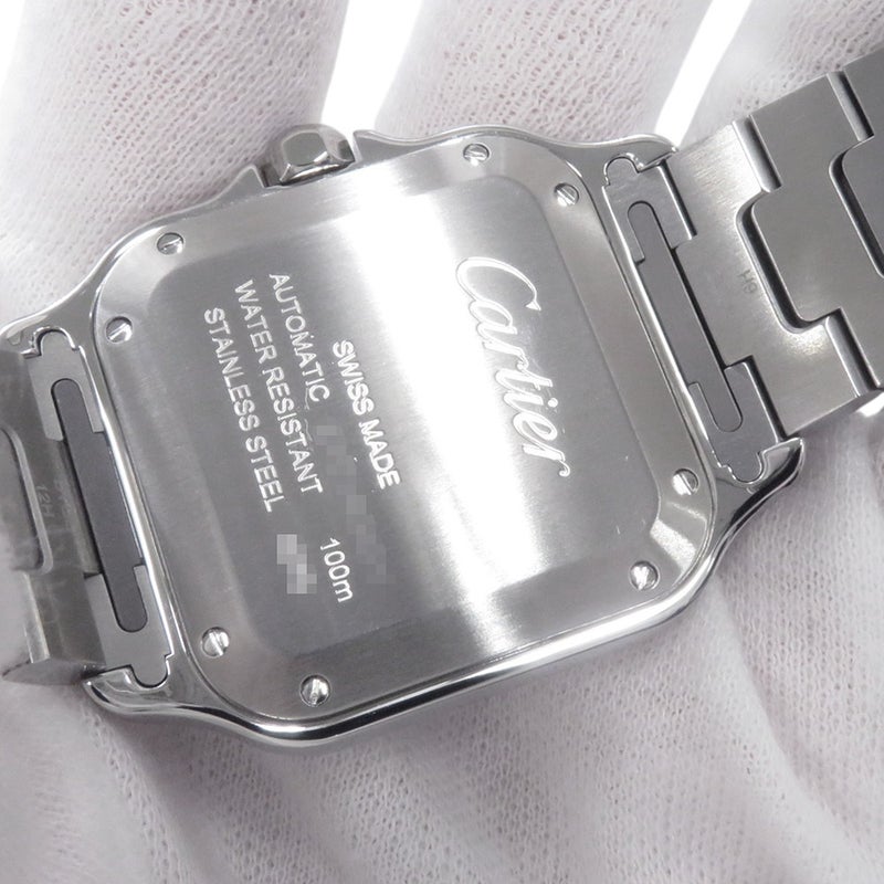 カルティエ サントス ドゥ カルティエ MM WSSA0029 Cartier 腕時計 シルバー文字盤
