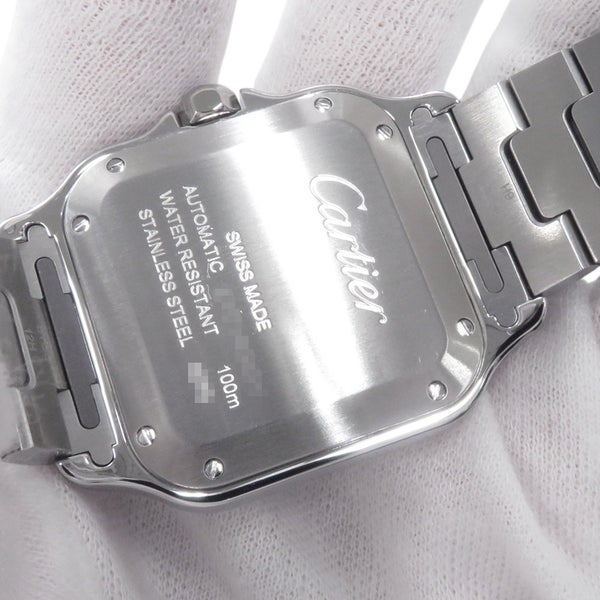 カルティエ サントス ドゥ カルティエ MM WSSA0029 Cartier 腕時計 シルバー文字盤