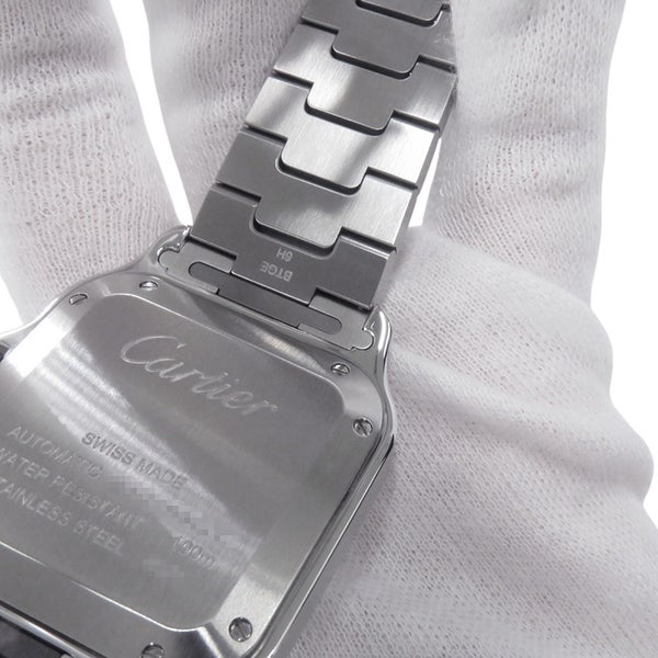 カルティエ サントス ドゥ カルティエ MM WSSA0029 Cartier 腕時計 シルバー文字盤