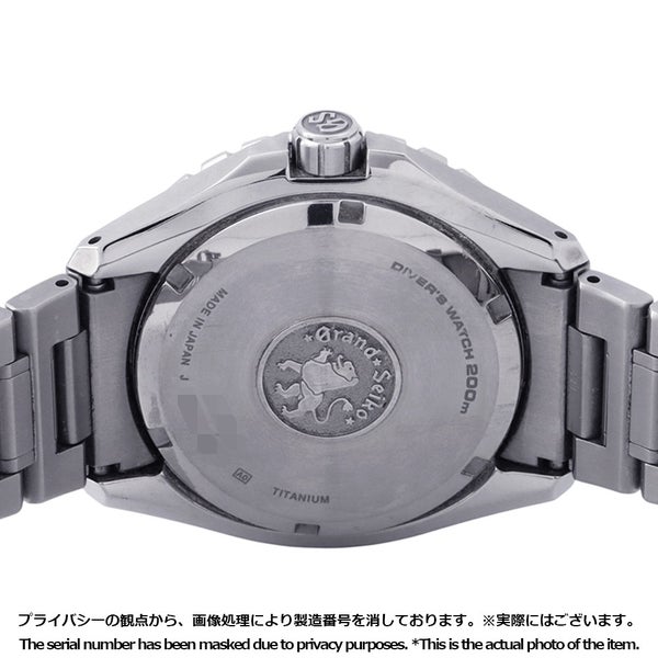 セイコー グランドセイコー エボリューション9 コレクション SLGA015 SEIKO 腕時計 黒文字盤 黒潮