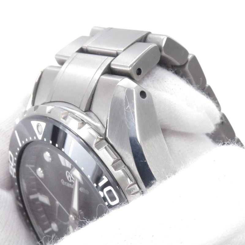 セイコー グランドセイコー エボリューション9 コレクション SLGA015 SEIKO 腕時計 黒文字盤 黒潮