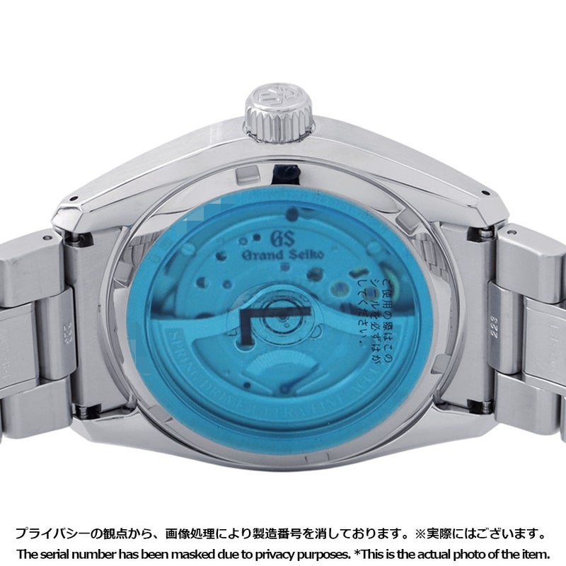 セイコー グランドセイコー エボリューション9 スプリングドライブ UFA SLGB013 ブルー文字盤 水面