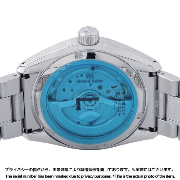 セイコー グランドセイコー エボリューション9 スプリングドライブ UFA SLGB013 ブルー文字盤 水面