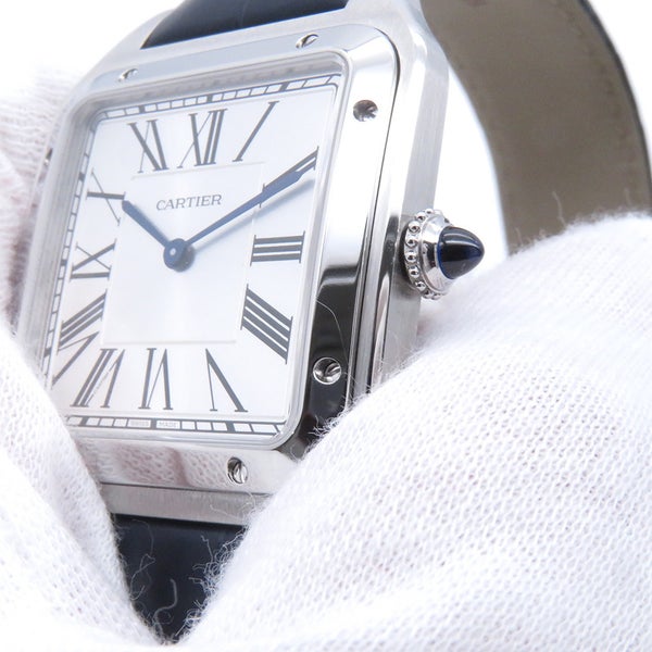 カルティエ サントス デュモン XL WSSA0032 Cartier 腕時計 シルバー文字盤